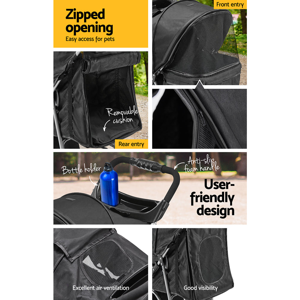 I.PET 3 WHEEL PET STROLLER