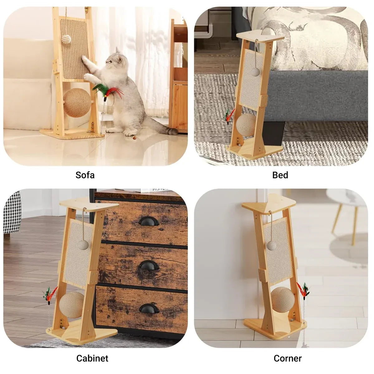 Upright Cat Scratching Post