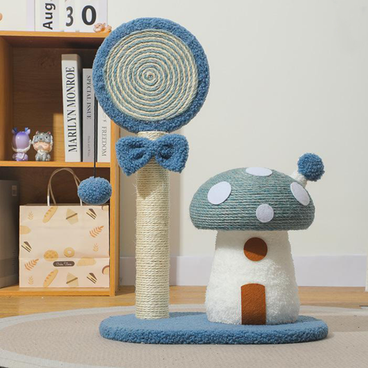 Creative Cats Mushroom Scratching Post