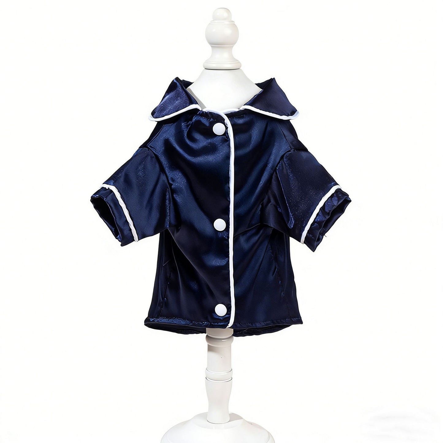 Poochi Pets Satin Feel Pyjamas Blue