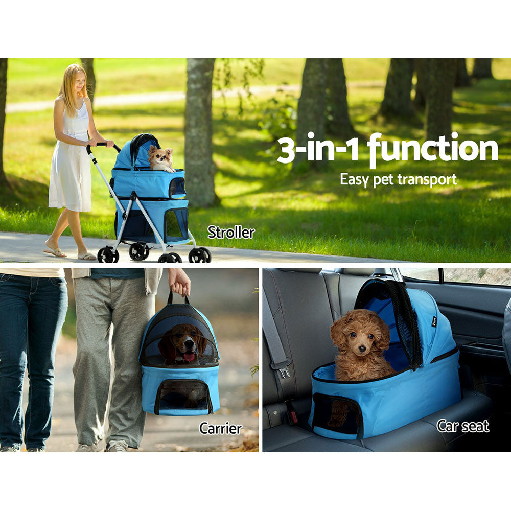 I.PET Dual Carry Pet Stroller