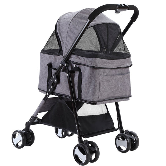 I.PET 4 Wheel Pet Stroller and Carrier